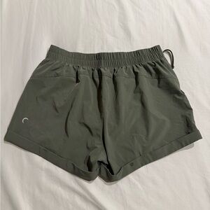 ZYIA Green Athletic Shorts Lightweight Moisture-Wicking